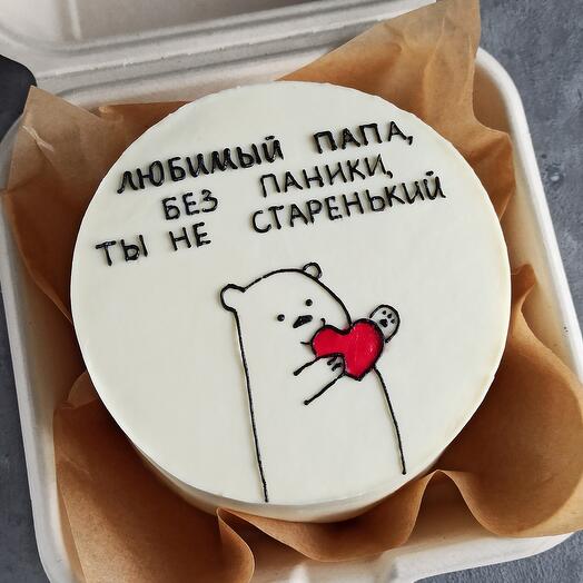 Бенто-торт с медвежонком
