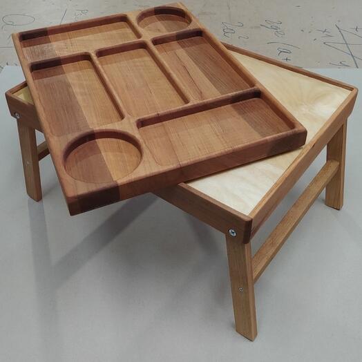 Столик с менажницей (складной)