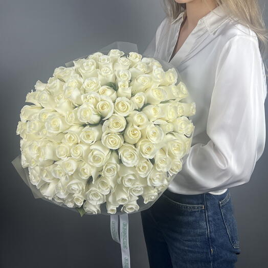 101 White Roses