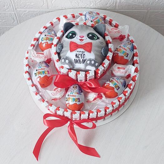 Киндер бокс с котиком Тот, кого люблю