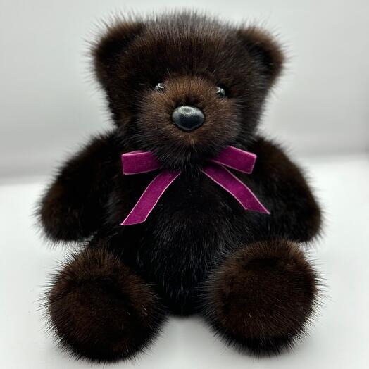 Игрушка из меха «‎Мисс Медведица»‎