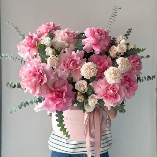 Букет  "Мулен Руж" розовые