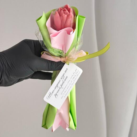 Шоколадный тюльпан 🌷 премиум класса Цветы на 8марта