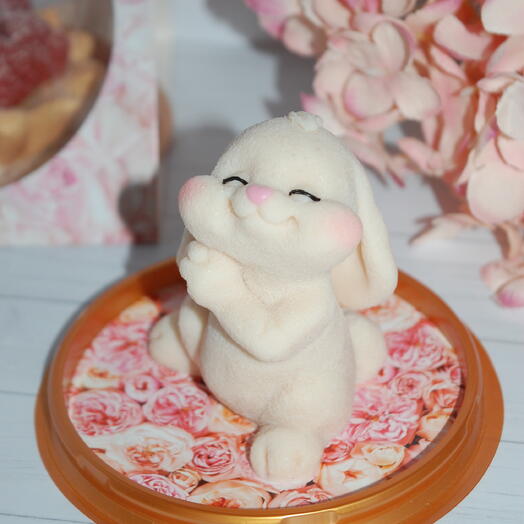 Мыло ручной работы зайчик