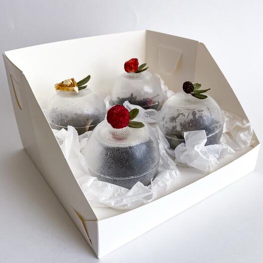 Четыре чайные бомбочки