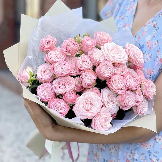 Pink spray roses Bombastic