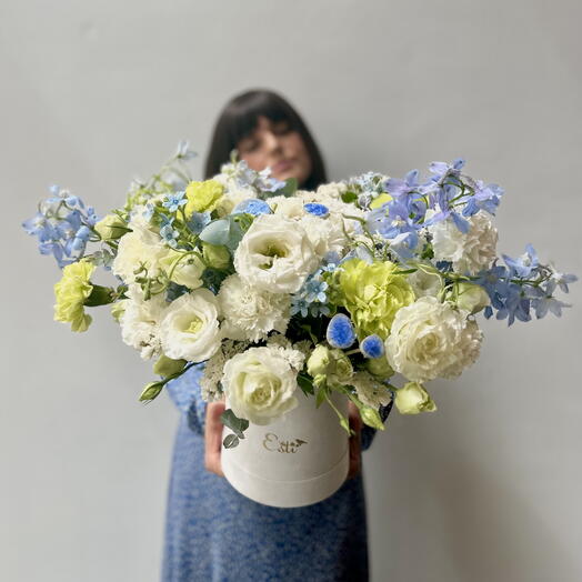 Flowers in box Spring day