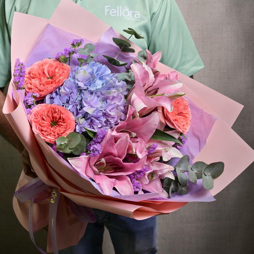 Pastel Blossom Bouquet