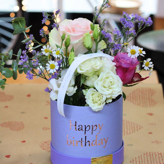 FlorBox  B-Day Morada