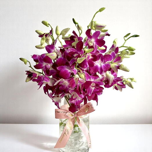 Orchid Elegance Vase