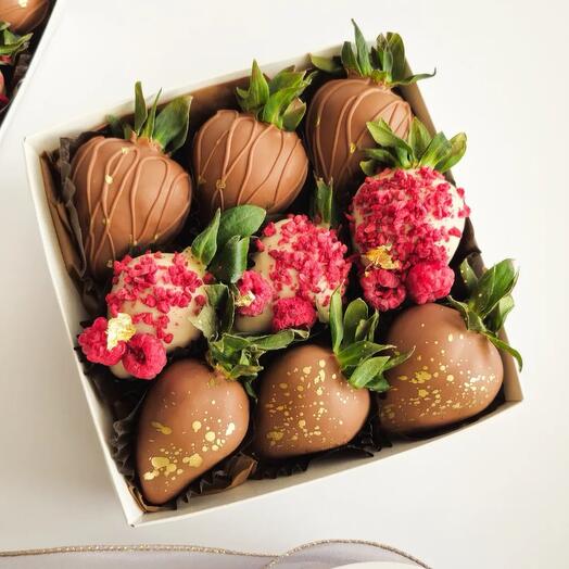 Клубника в шоколаде 9шт 💕🌸