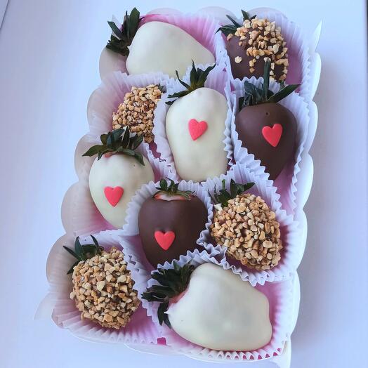 Клубника в шоколаде 10 штук 🍓 🍓 🍓
