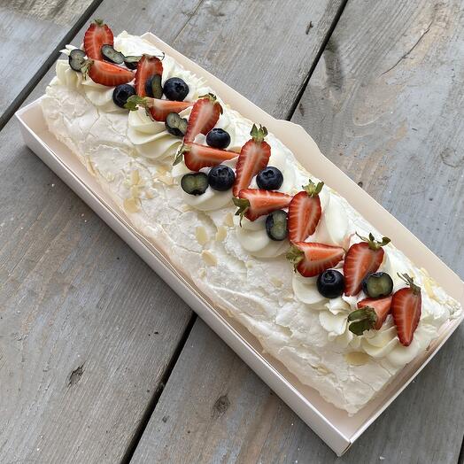 Меренговый рулет