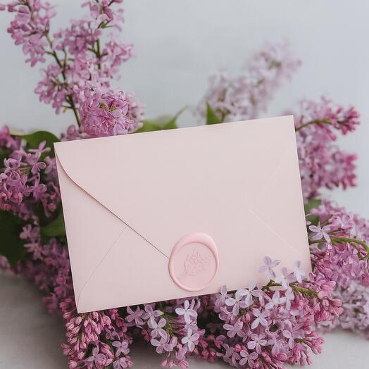 Послание, закрытое восковой печатью 💌