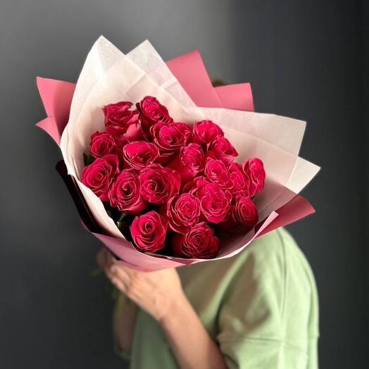 -20%АКЦИЯ🌹Букет "Моей девочке"/роза кенийская /Цветы Уфа/Цветы в Уфе/Доставка цветов Уфа