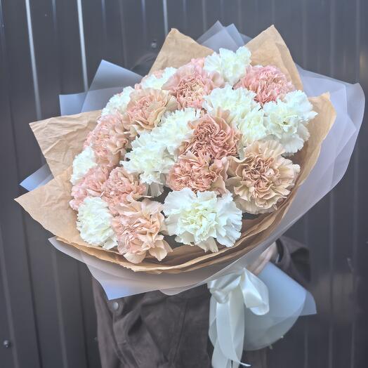 Букет из диантусов 🧡