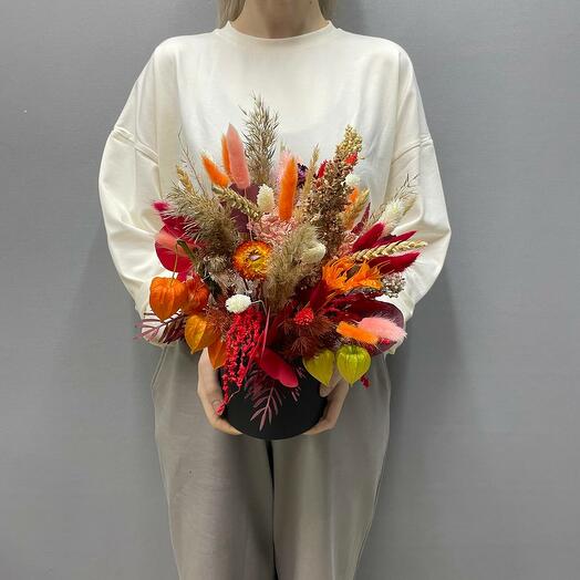 Осенний микс сухоцветов