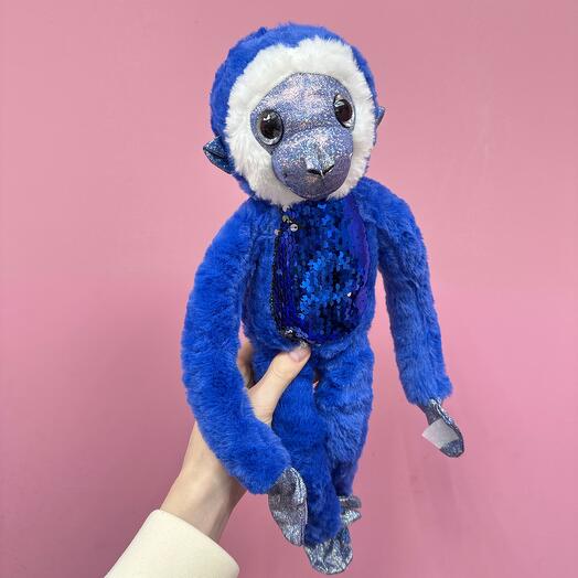 Мягкая игрушка Синяя обезьянка