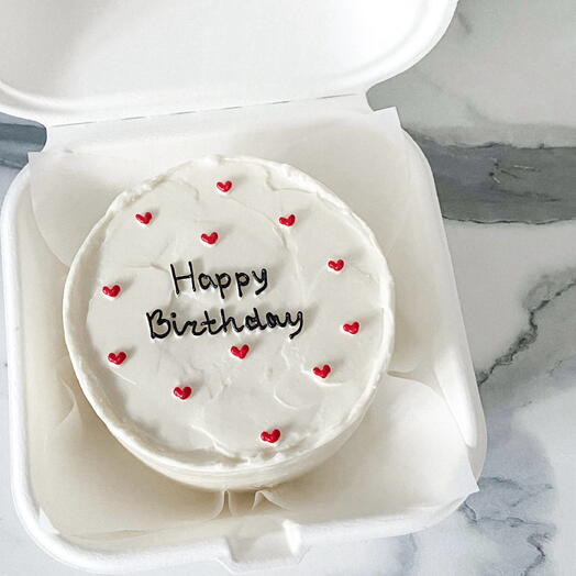 Бенто-торт happy birthday на день рождения любимой девушке жене подруге сестре любимому парню мужу другу брату