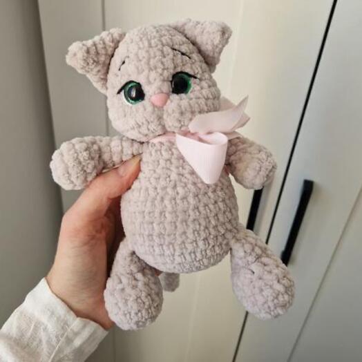 Игрушка ручной работы «Котик»