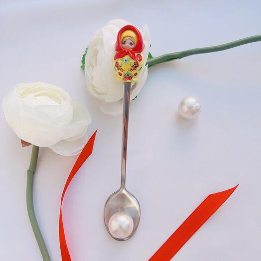 Ложка с матрешкой