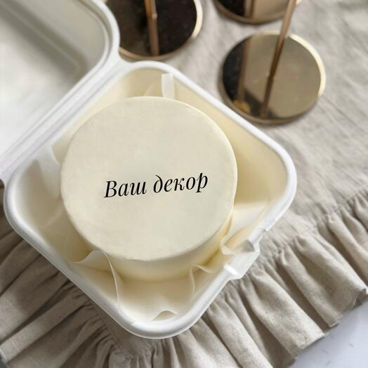 Бенто- торт с вашим декором, бенто с вашим дизайном 400гр