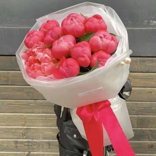 Пионы Coral Charm