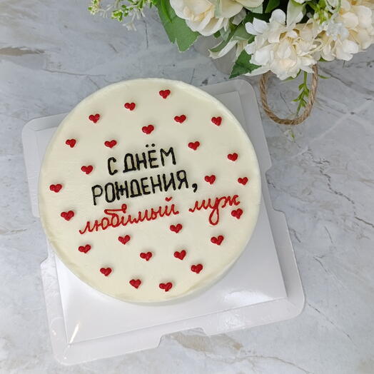 Бенто-торт "Чёрный лес" шоколадный с вишней
