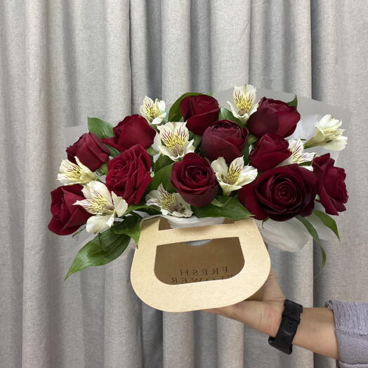Роза 🌹 в сумочке