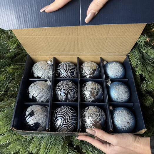 Набор ёлочных шариков