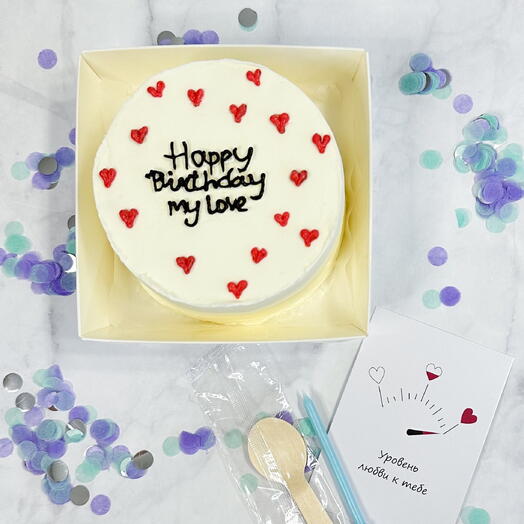 Бенто торт Happy birthday my love
