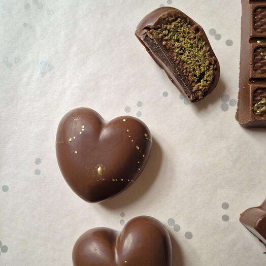 Дубайский шоколад "Сердце"