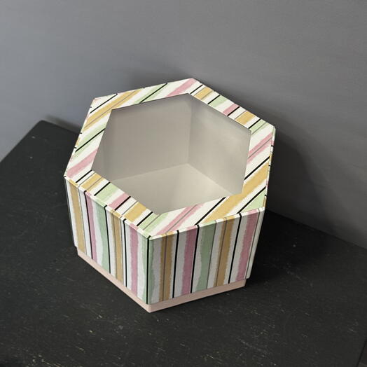 Коробка подарочная новогодняя 10