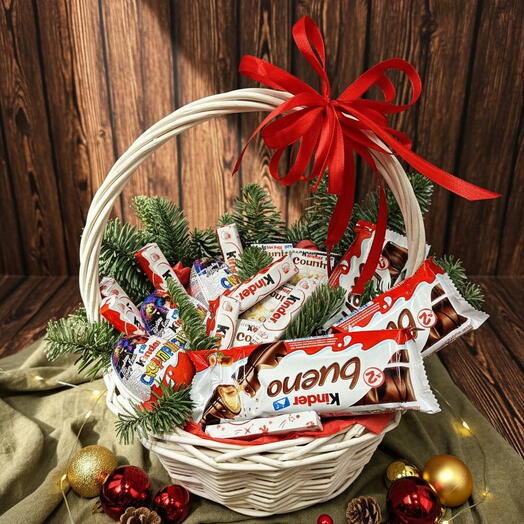 Подарочная корзина Kinder