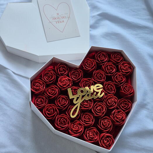 Шоколадные розы "Love you"