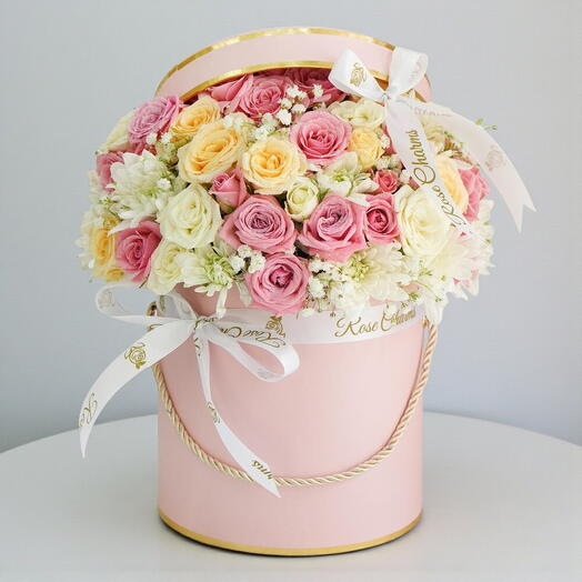 Pink Whisper Floral Box