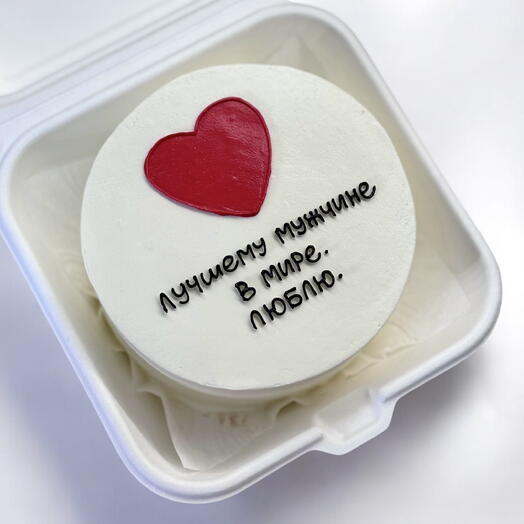 Бенто торт с сердечком