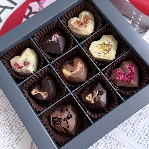 Набор конфет «Сердце» в подарок любимому человеку на 14 февраля