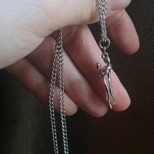 Подвеска «Пара обнимается» -2 шт