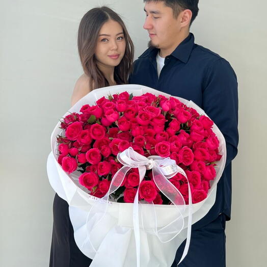 Кустовые розы Софи