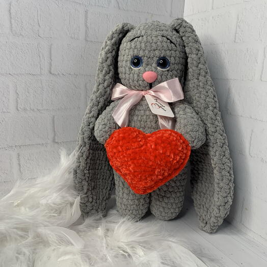 Интеръерная игрушка ручной работы «Зайка Милли» 🐰♥️