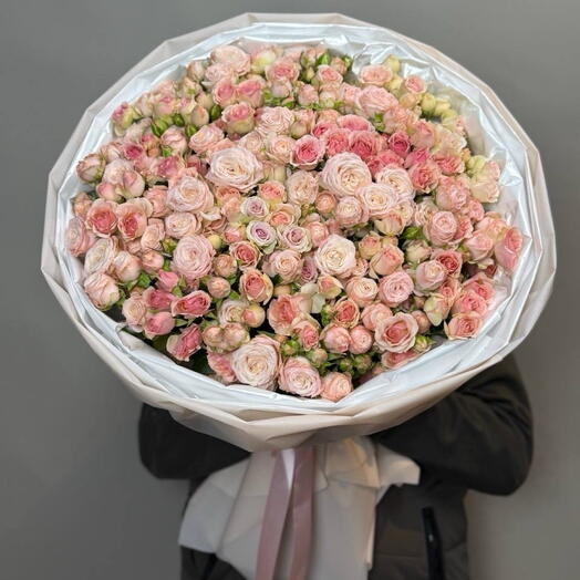 Кустовая роза микс