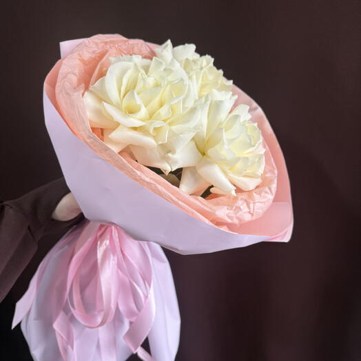 Букет комплимент 🌹 Цветы в подарок любимой девушке, жене, женщине 14 февраля на день влюбленных букет