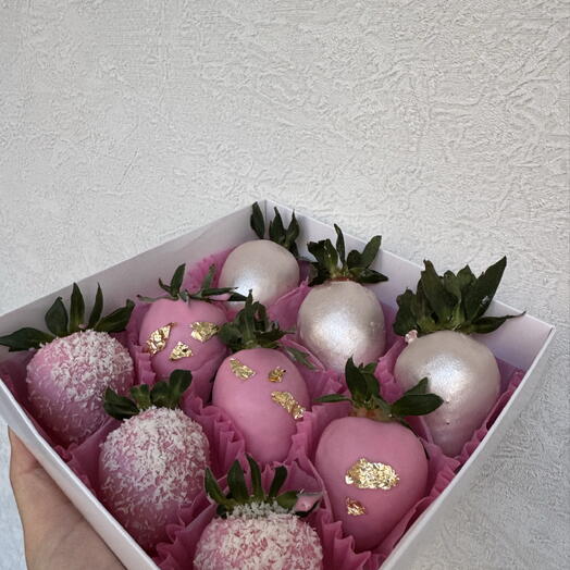 Клубника в белом шоколаде