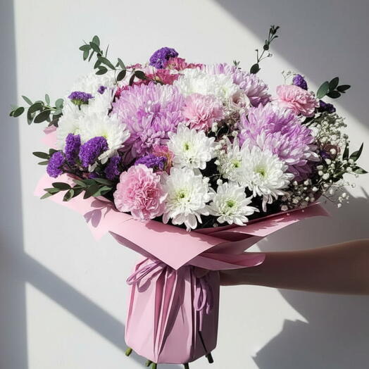 Аква букет Зефирные облака