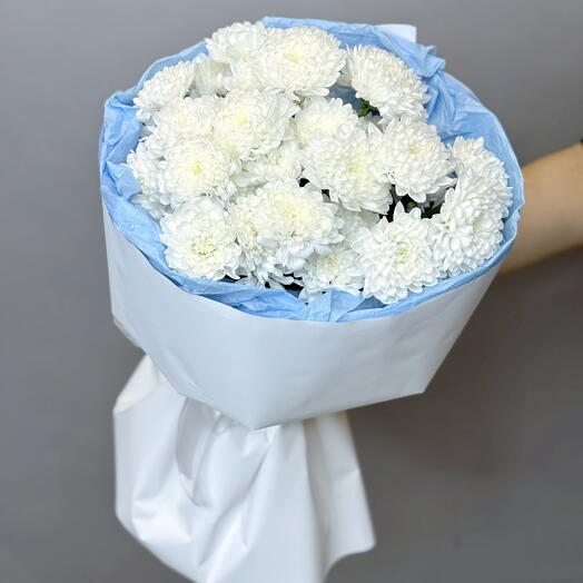 5 кустовых хризантем