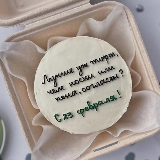 Бенто торт на 23 февраля мужчине, парню, папе, мужу