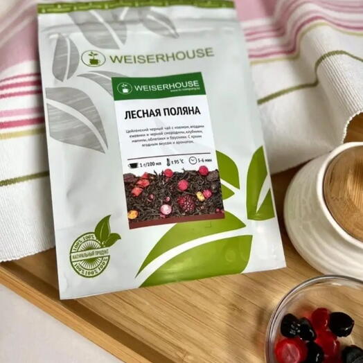 Черный чай "Лесная поляна" 50гр