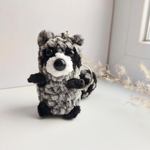 Плюшевый брелок "Енотик