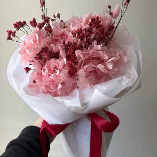 Букет гортензий, которые не завянут💖